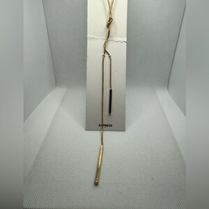Express Gold Necklace NWT